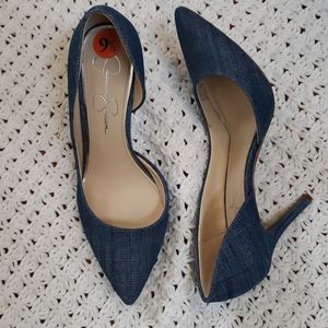 Denim shoes